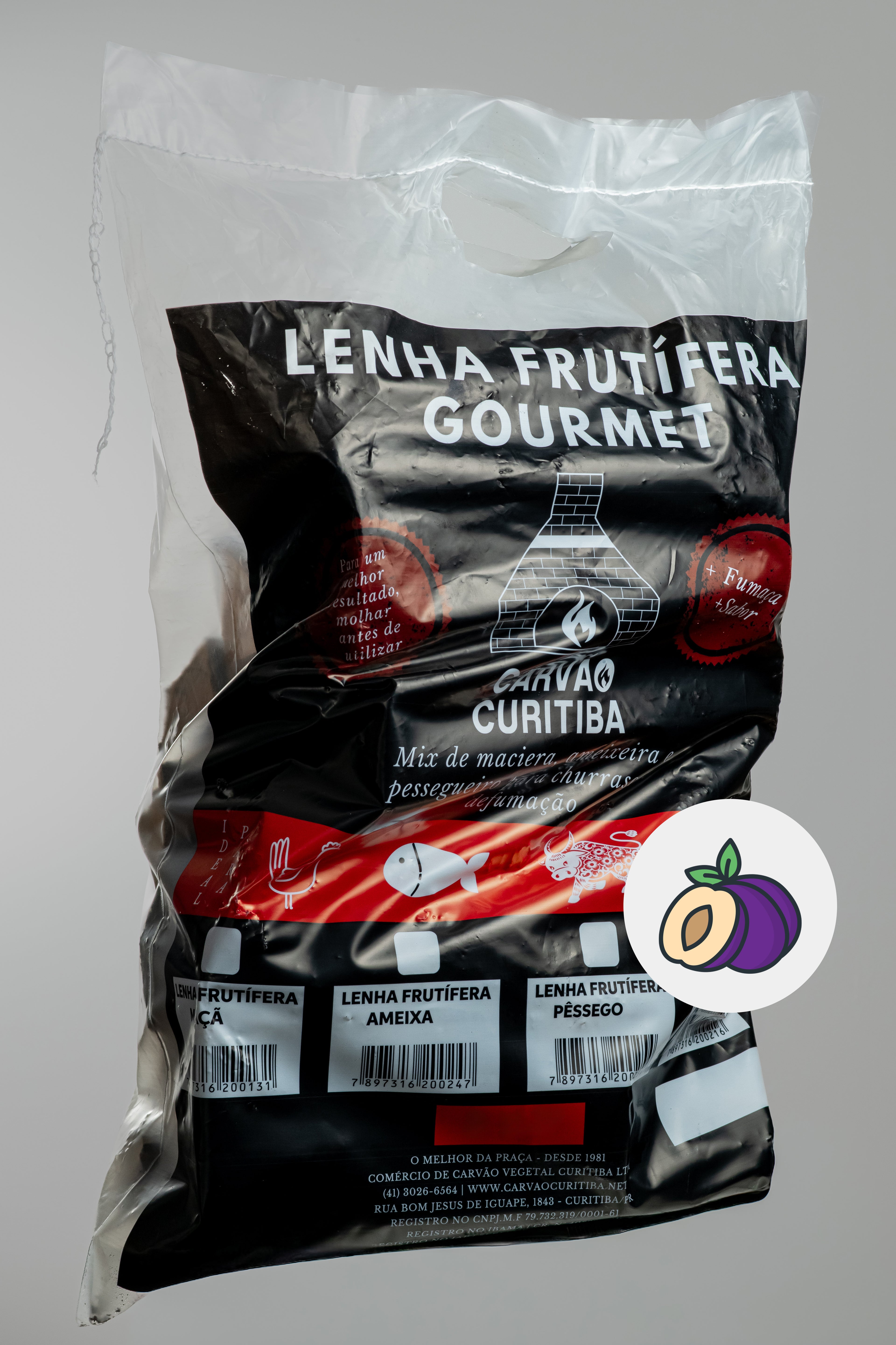Lenha Frutífera para Defumação (variedade à escolha) - 15KG