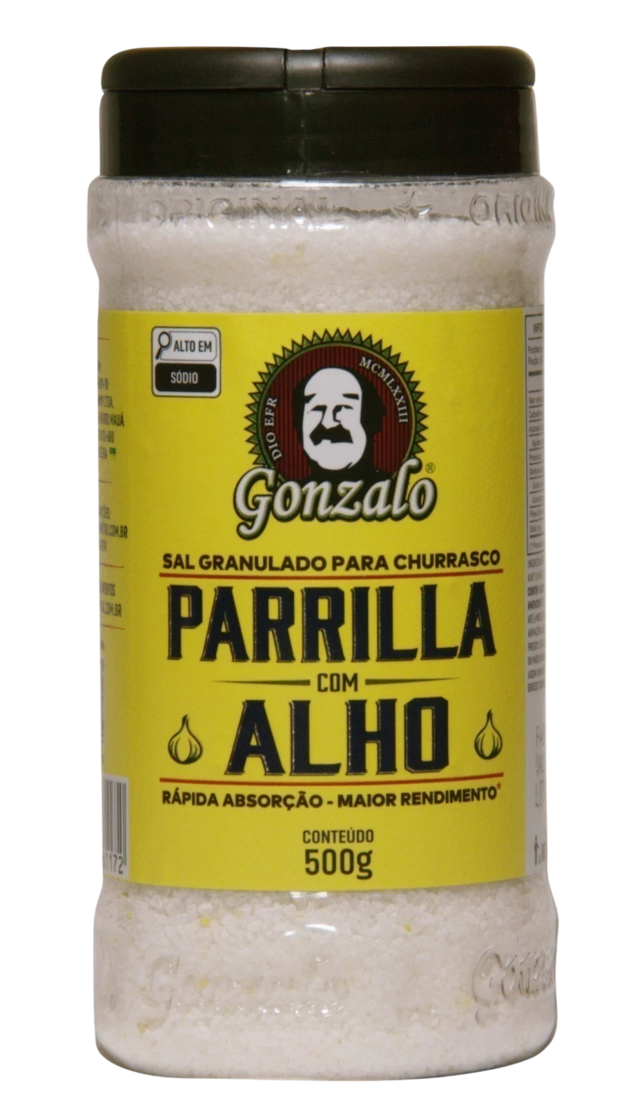 Sal Parrilla com Alho 500g